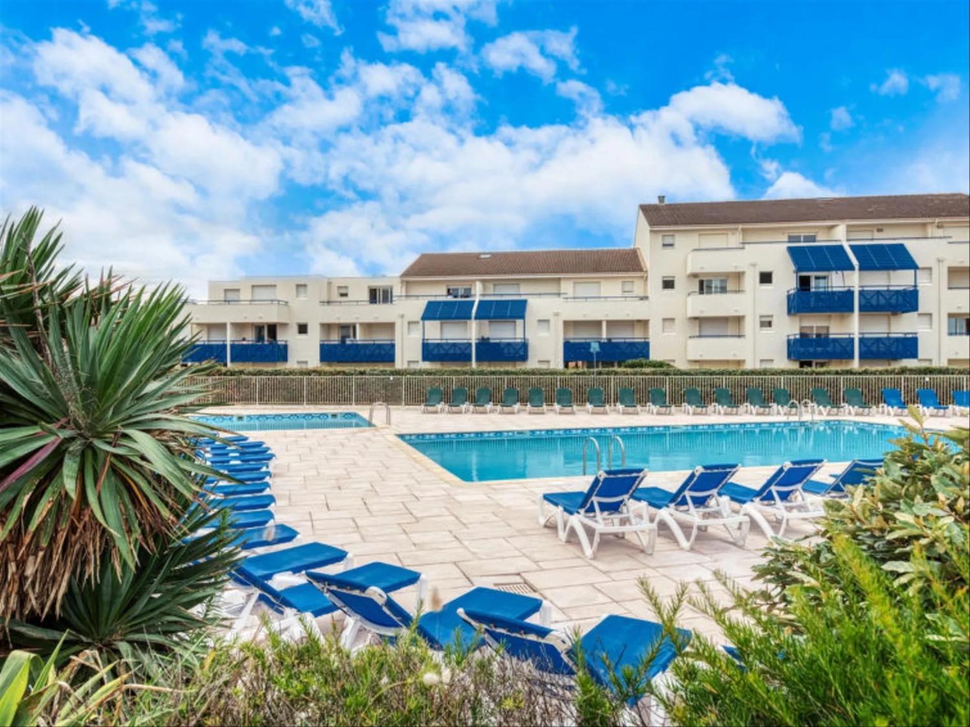 Charmant Appartement En Front De Mer Avec Piscine Lacanau Zewnętrze zdjęcie